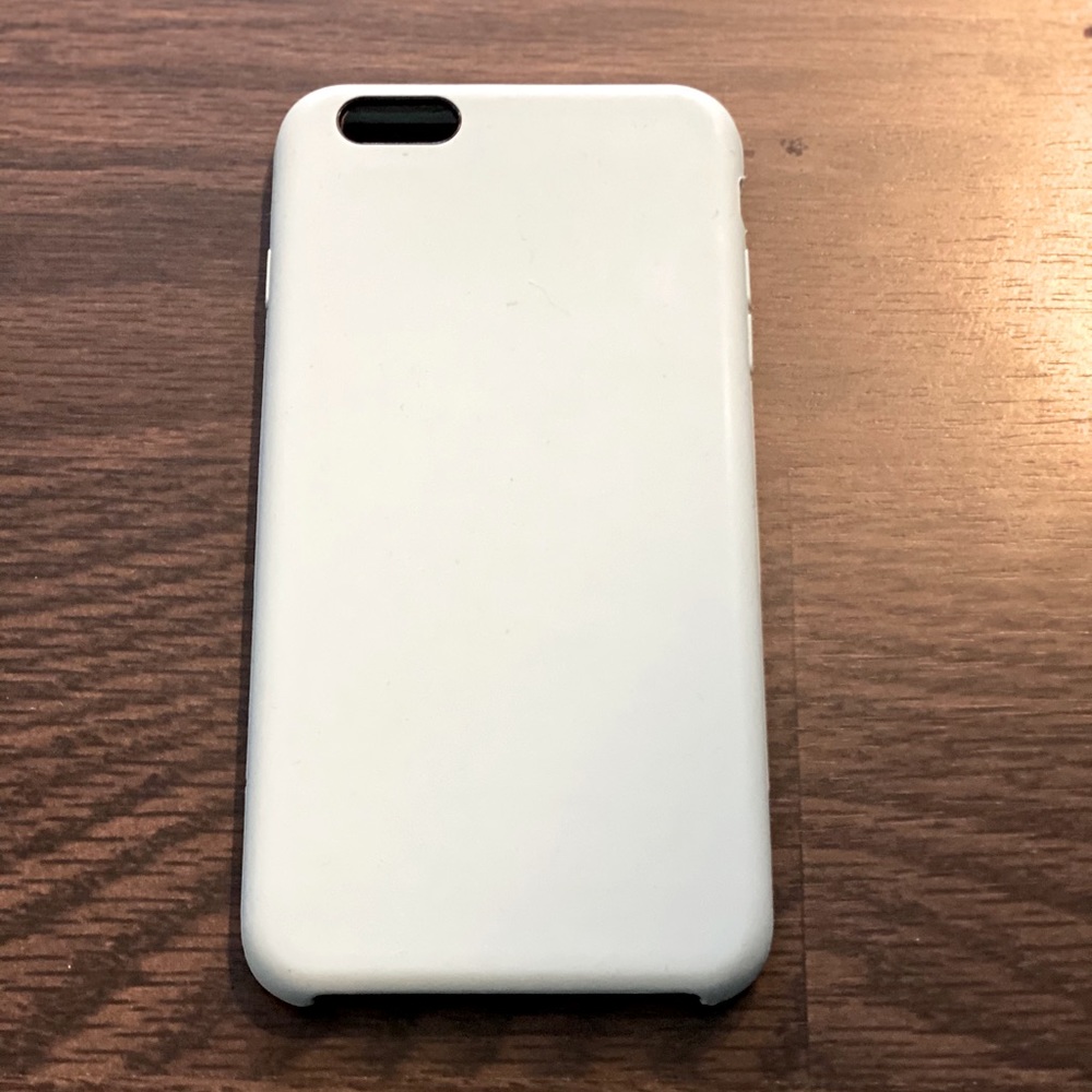 Mint / sea foam silicone iPhone 6s case